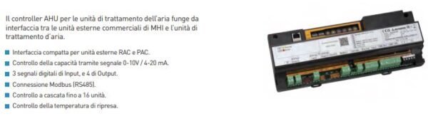 INTERFACCIA unità trattamento aria (FDC 71 VNX-W; FDC 100 ~140 VNA/VSA-W; FDC 200~280 VSA-W) - immagine 2