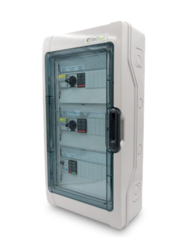 SECSUN QUADRO DC/AC Unico Box 2 Sringhe indipendenti monofase-LIGHT UBM2102L